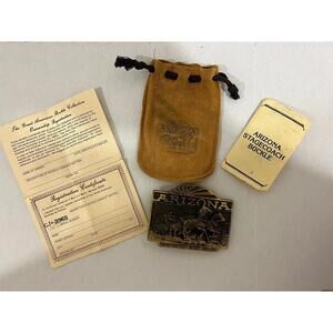 Vintage Arizona belt buckle